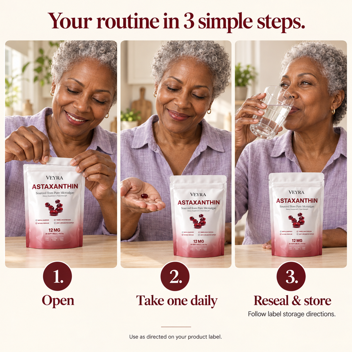 VEYRA™ Astaxanthin 12 mg — 30 Softgels