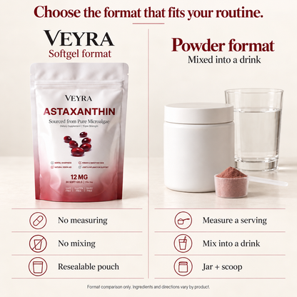 VEYRA™ Astaxanthin 12 mg — 30 Softgels